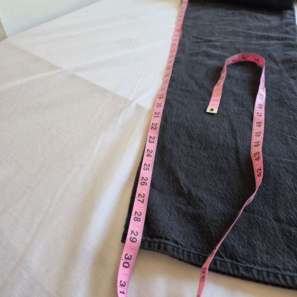 Abercrombie & Fitch The Loose High Rise Jeans Washed Black 26 2R - Picture 8 of 11